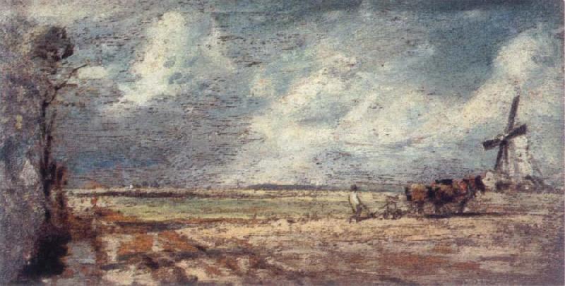 John Constable Srping East Bergholt Common oil painting image